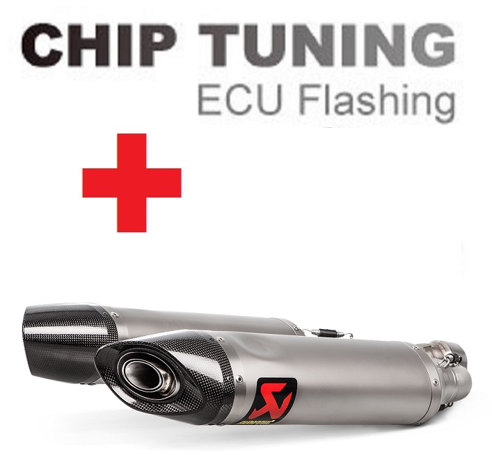 Aprilia Shiver 900 2017-2020 (Titanium) Réglage du flash ECU haute performance + Akrapovic S-A9SO1-HDT/1 (étape 3)