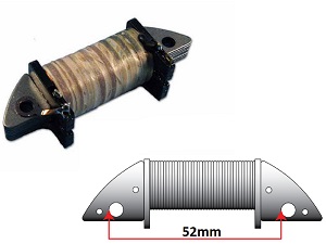 bobines d'allumage Kawasaki KX400 KX500 KDX200 Yamaha DT175 YZ465 YZ490 DT50 DT125L - C33