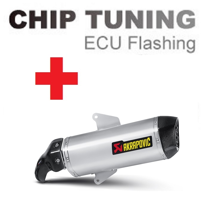 Gilera GP 800 2008-2015 Tuyau d'échappement Akrapovic S-APSO2-HWSS (Étape 3)