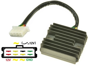 CARR291 - Honda MOSFET Régulateur de tension redresseur