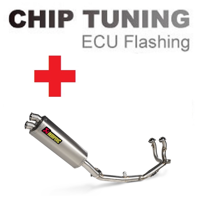 Honda CRF 1100 L Africa Twin Adventure Sports 2020-2023 Tuyau d'échappement Akrapovic S-H11R2-WT/2 (Étape 3)