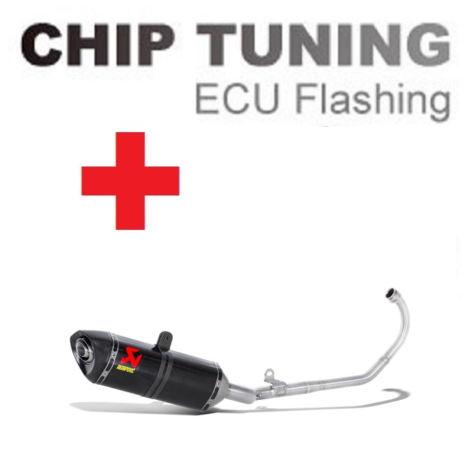 Honda CBR 125 R / CBR 150 R 2011-2016 Tuyau d'échappement Akrapovic S-H125R10-ZC (Étape 3)