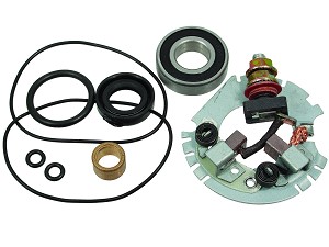 Démarreur jeu de balais de charbon Honda TRX Kawasaki ZX Suzuki GS moto-4