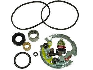 Démarreur jeu de balais de charbon Arctic Cat 250 300 Honda CBR600F NX650 TRX XR650 Kawasaki ZR Suzuki LT Yamaha FZR600