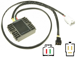 Honda XL125V Varadero 125 2007-2016 MOSFET Redresseur de régulateur de tension (31600-KPC-D51, SH678FE)