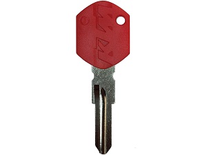 KTM clé à puce non-rempli (rouge)
