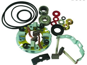 Démarreur jeu de balais de charbon Kawasaki KLR650 KLX650 ZX-10 Honda VF Magna Suzuki GSX-R750 GSX-R1100