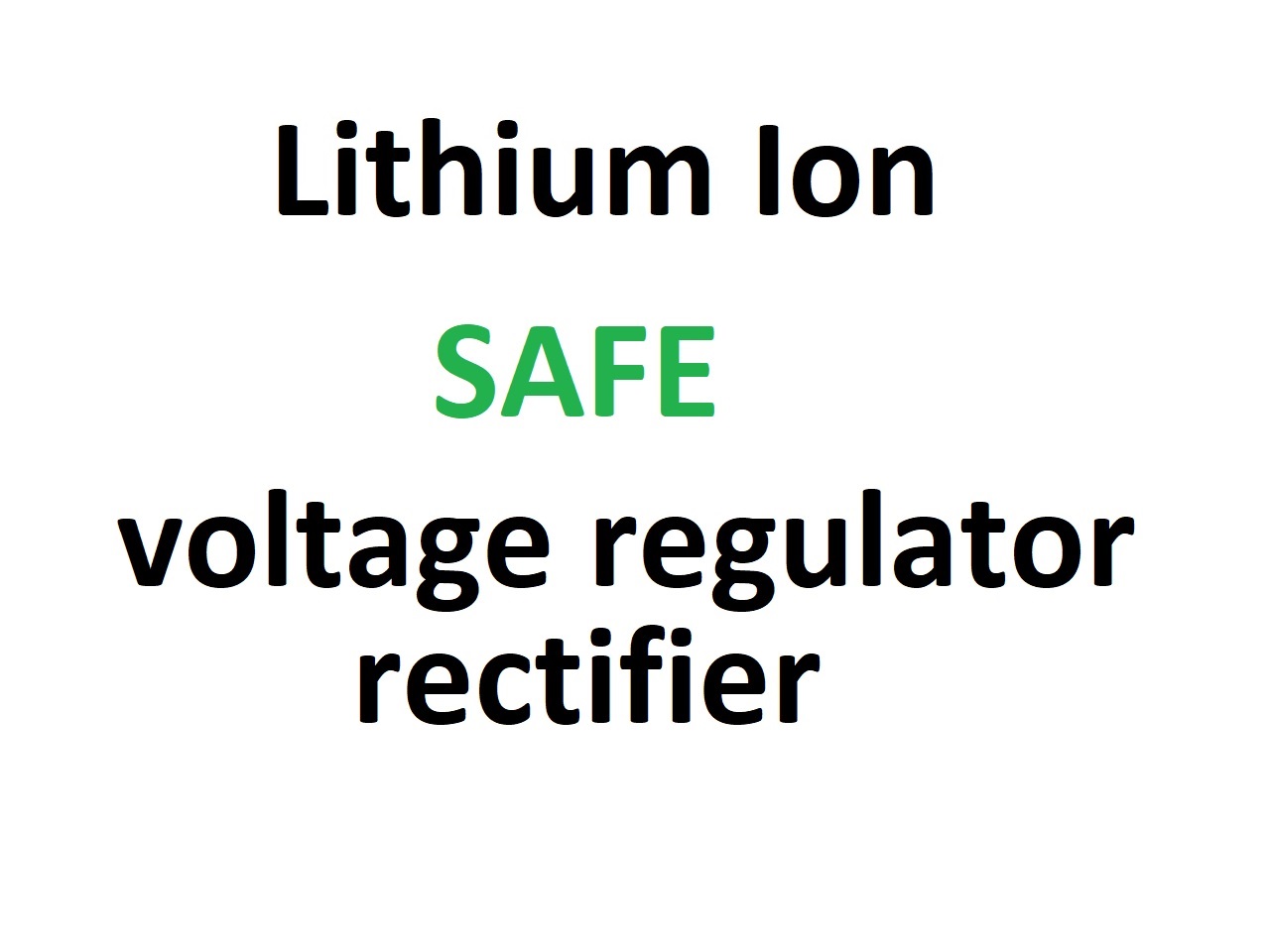 Redresseur de régulateur de tension, convient aux batteries lithium-ion - Cliquez sur l'image pour la fermer