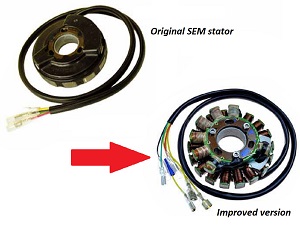 ST5410L - Husaberg Éclairage et allumage Stator alternateur