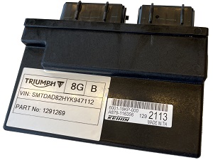 Triumph Scrambler 1200 ECU ECM CDI Moteur Unité De Commande Boîte 1291269
