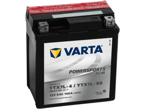 Varta YTX7L-4 / YTX7L-BS - Cliquez sur l'image pour la fermer