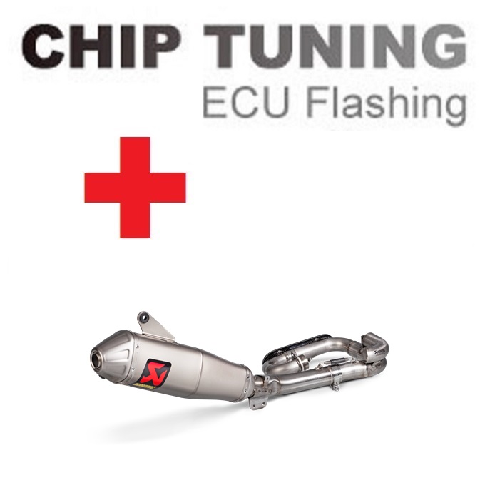 Yamaha WR 250 F / YZ 250 F/FX 2014-2018 Réglage du flash ECU haute performance+Akrapovic S-Y2MR15-CIBNTA (Étape 3)