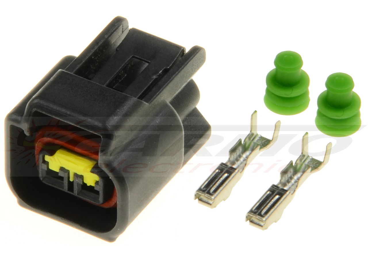 Connecteur de bobine d'allumage Nippon Denso 2 pôles (129700, 21171) - Cliquez sur l'image pour la fermer