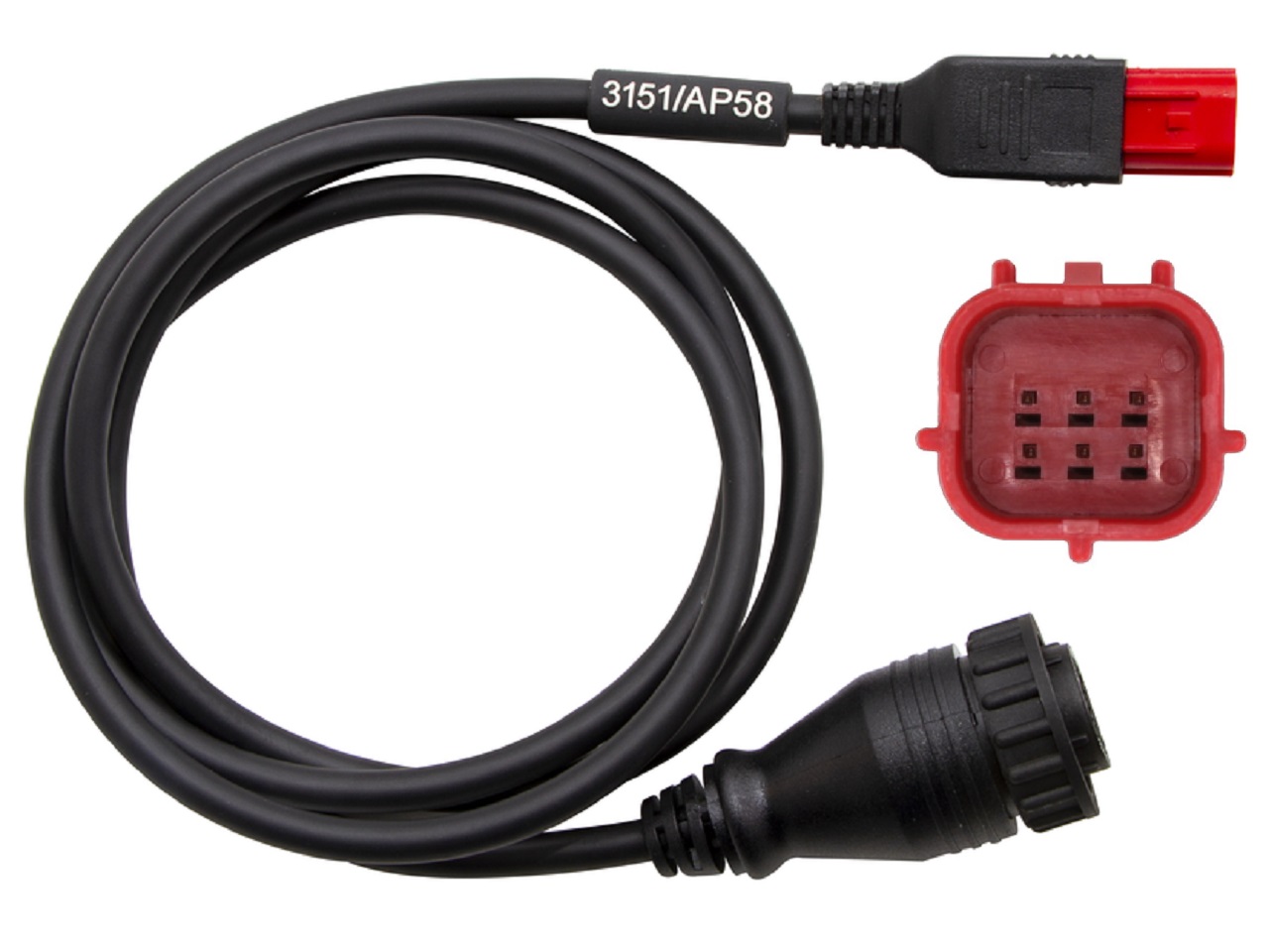 3151/AP58 OBD EURO 5 Câble de diagnostic pour motos - Cliquez sur l'image pour la fermer