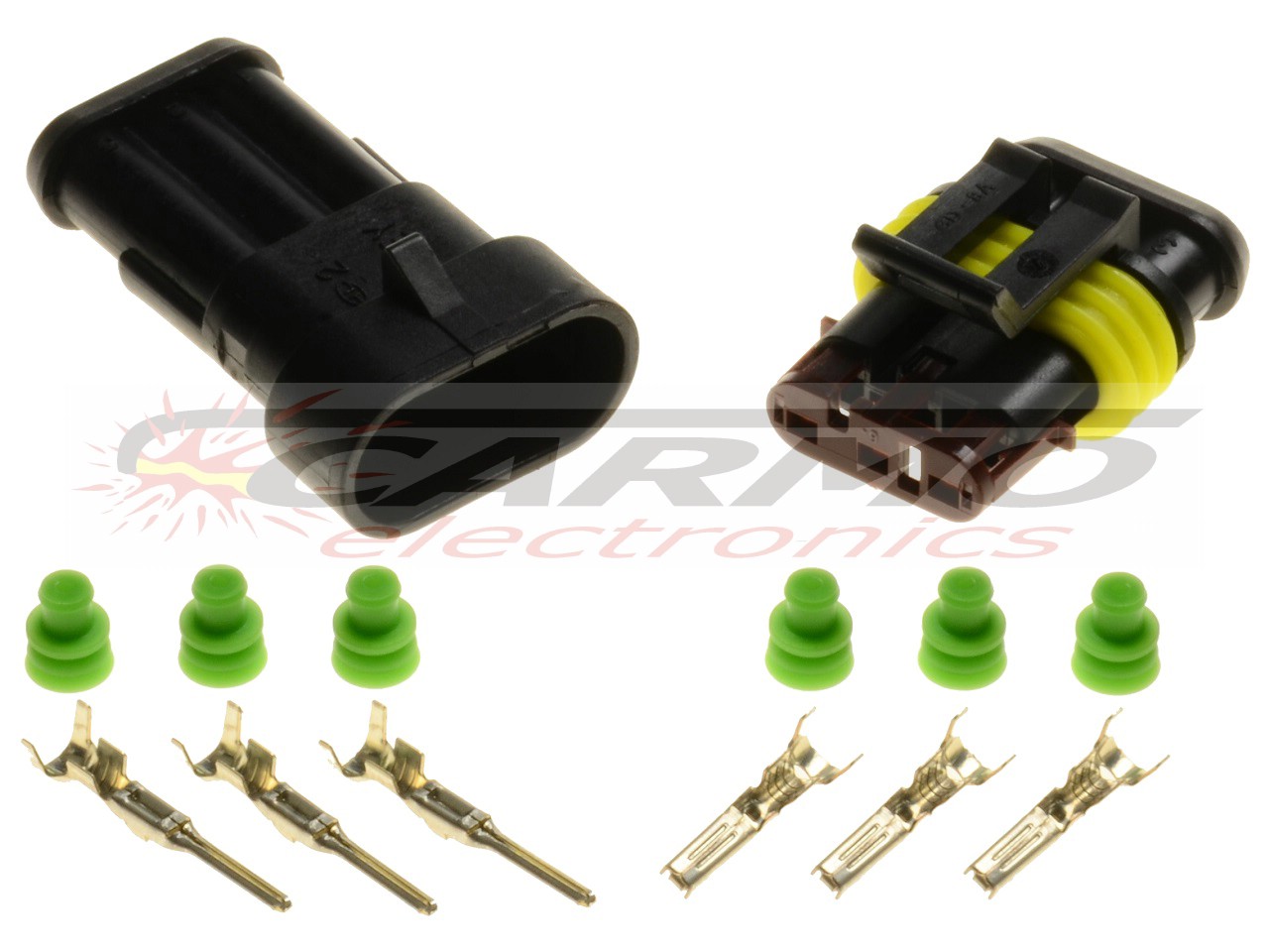 3 pin 1.5 superseal connector set - Cliquez sur l'image pour la fermer