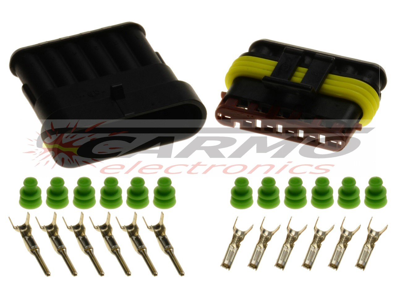 6 pin 1.5 superseal connector set - Cliquez sur l'image pour la fermer