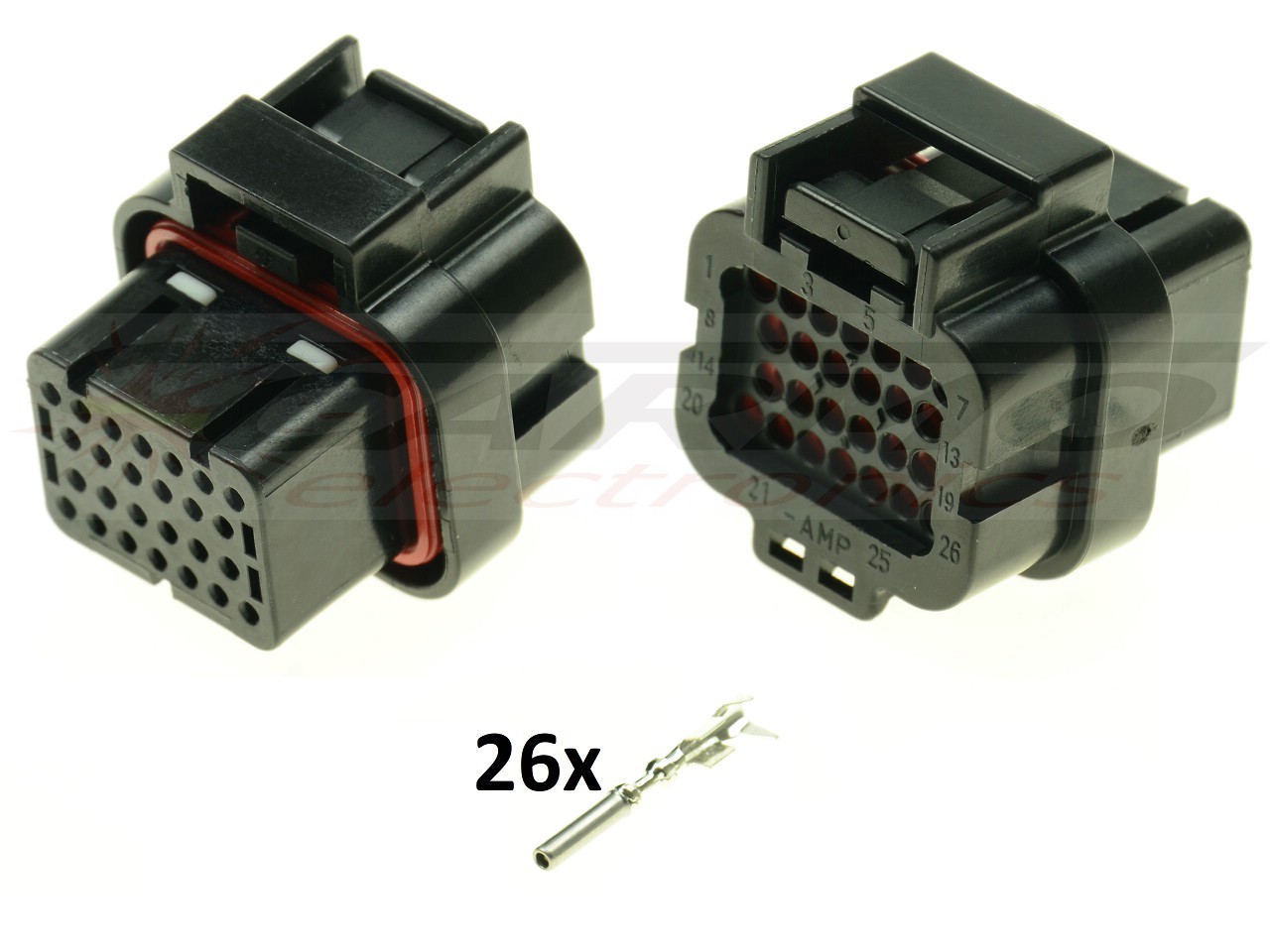 Moto Guzzi IAW 26 pôles ECU CDI ECM Ducati Monster poste de pilotage du tableau de bord jeu de connecteurs moto - Cliquez sur l'image pour la fermer