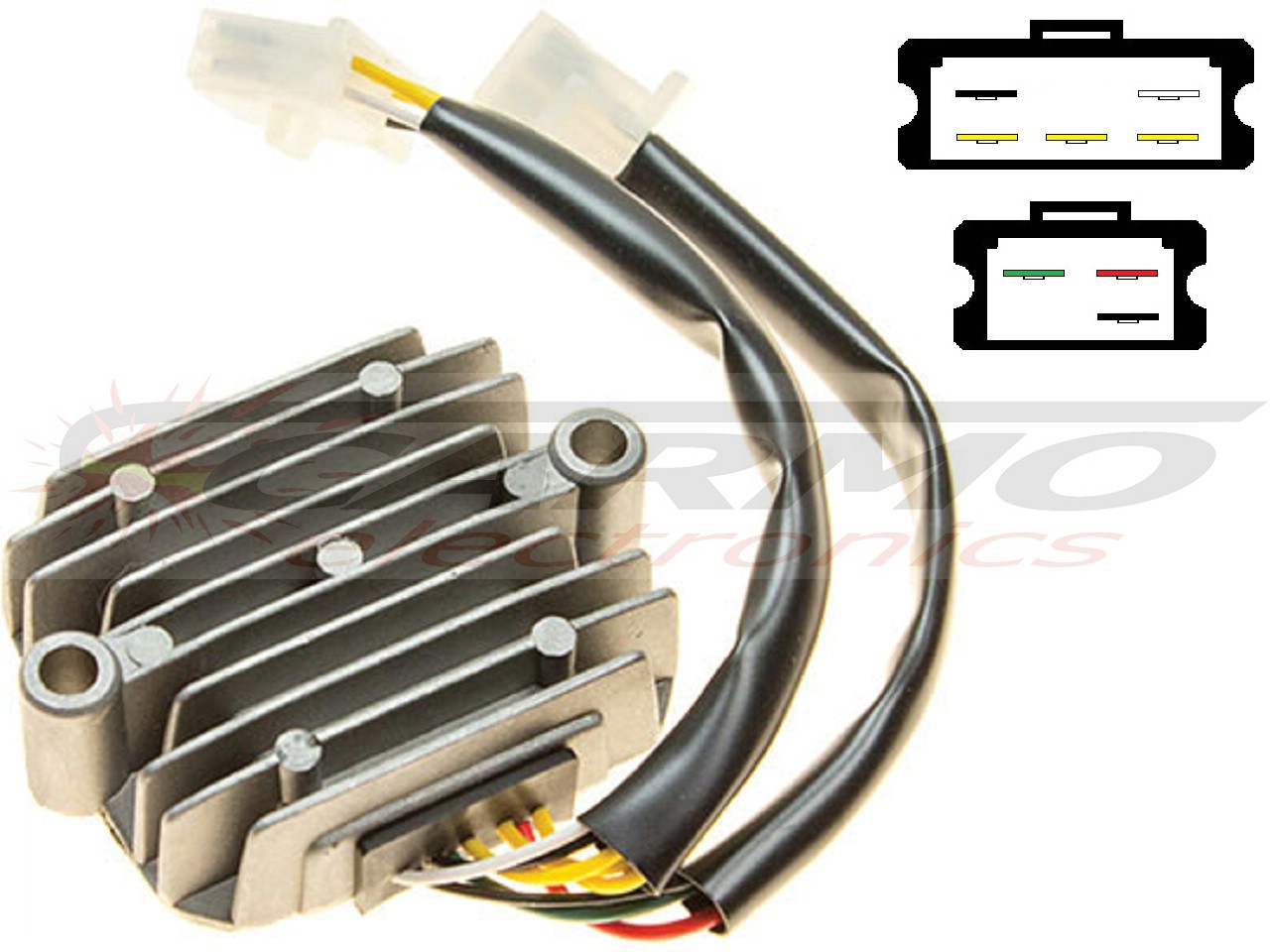CARR191 - Honda CB CBX MOSFET Régulateur de tension redresseur (SH236-12, SH236A-12, SH255A-12) - Cliquez sur l'image pour la fermer