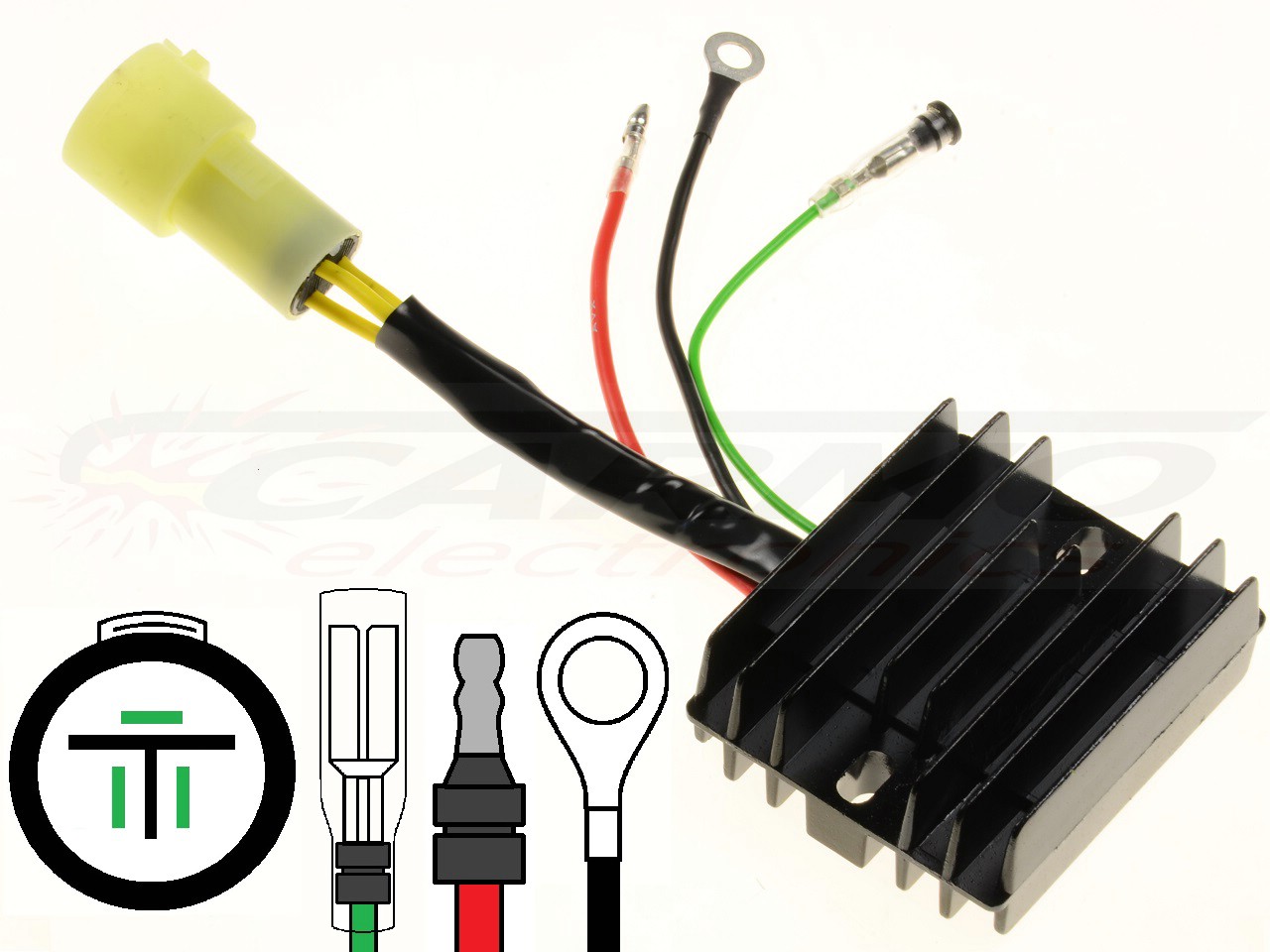 CARR204-Marine-outboard Yamaha Mercury F75 F80 F90 F100 SH758AA MOSFET Régulateur de tension redresseur - Cliquez sur l'image pour la fermer