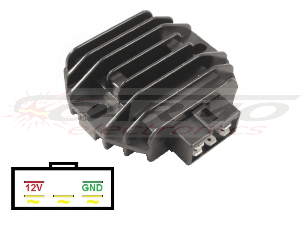 CARR202 - MOSFET Régulateur de tension redresseur (SH640D-12, SH661-12, SH713AA, SH719AA, SH573-12, SH578-12, SH650A-12) - Cliquez sur l'image pour la fermer