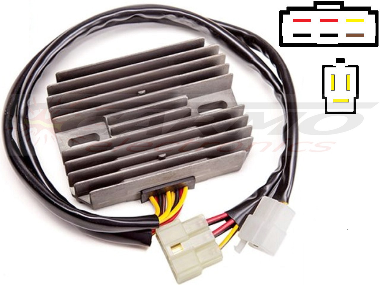CARR3151 Kawasaki ZX12 ZZR1200 MOSFET Régulateur de tension redresseur - Cliquez sur l'image pour la fermer