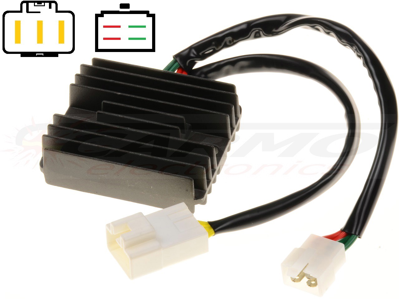 CARR434MG Moto Guzzi Vespa Piagio MOSFET Redresseur de régulateur de tension - Cliquez sur l'image pour la fermer