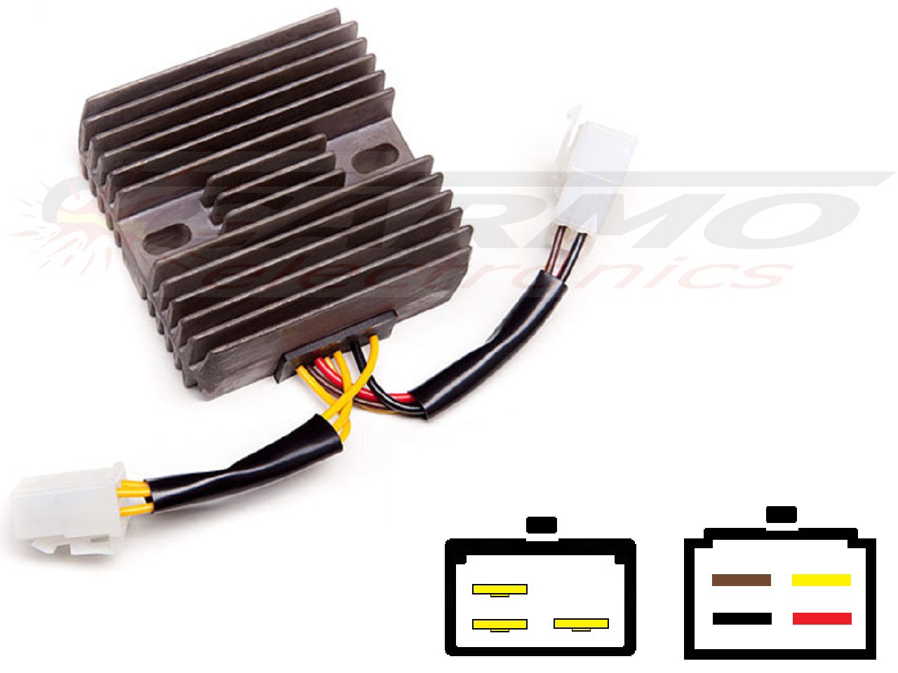 CARR471 - Kawasaki Z1300 MOSFET Régulateur de tension redresseur (SH230-12, SH530-12 Shindengen) - Cliquez sur l'image pour la fermer