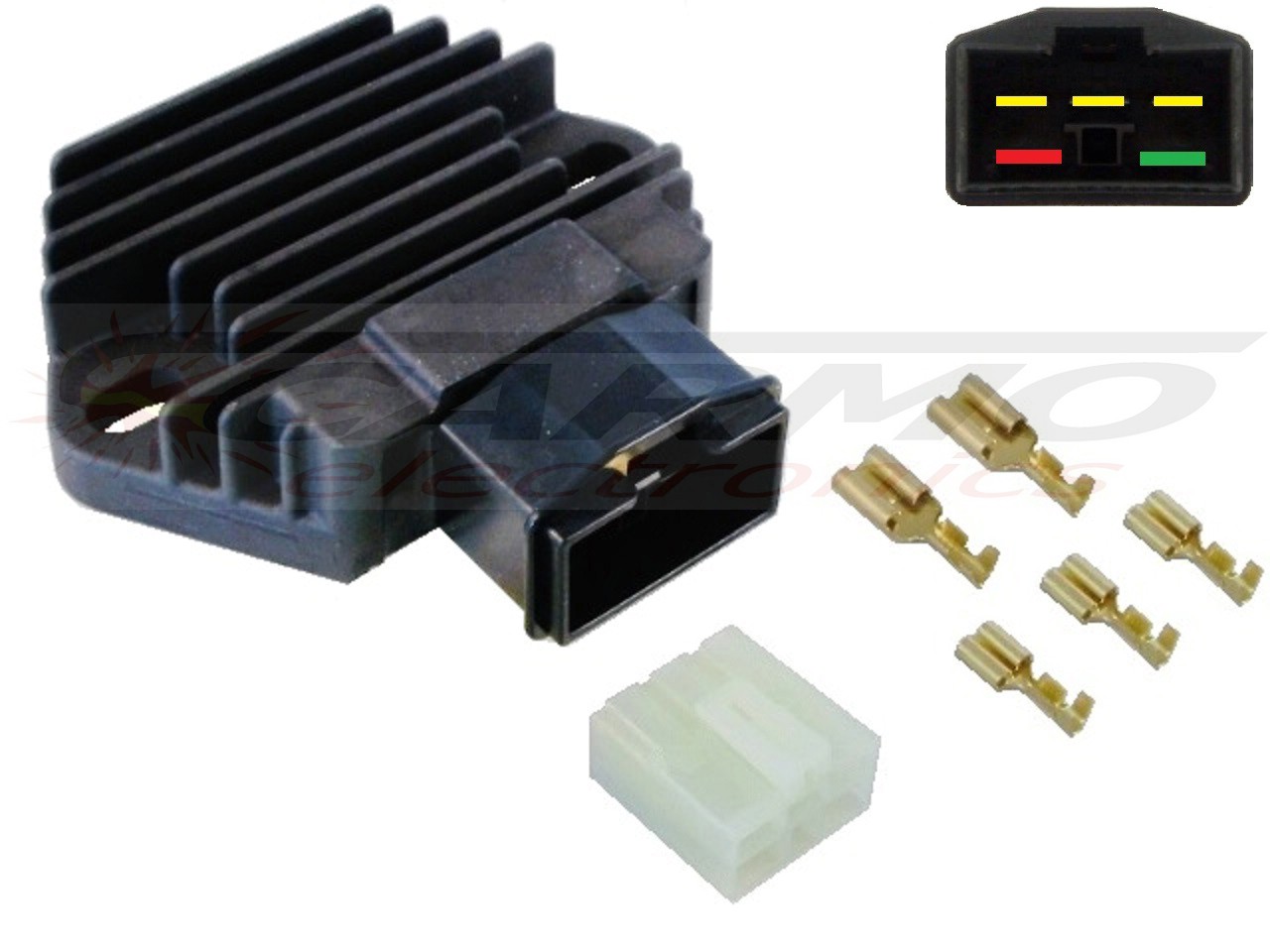 CARR581 + Contra Honda MOSFET Régulateur de tension redresseur - Cliquez sur l'image pour la fermer