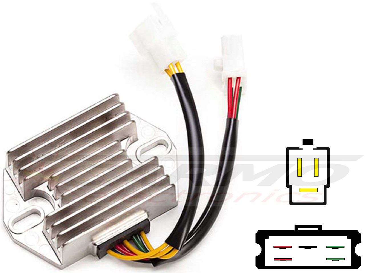 CARR641 Transalp Africa twin Shadow Intruder MOSFET Régulateur de tension redresseur - Cliquez sur l'image pour la fermer
