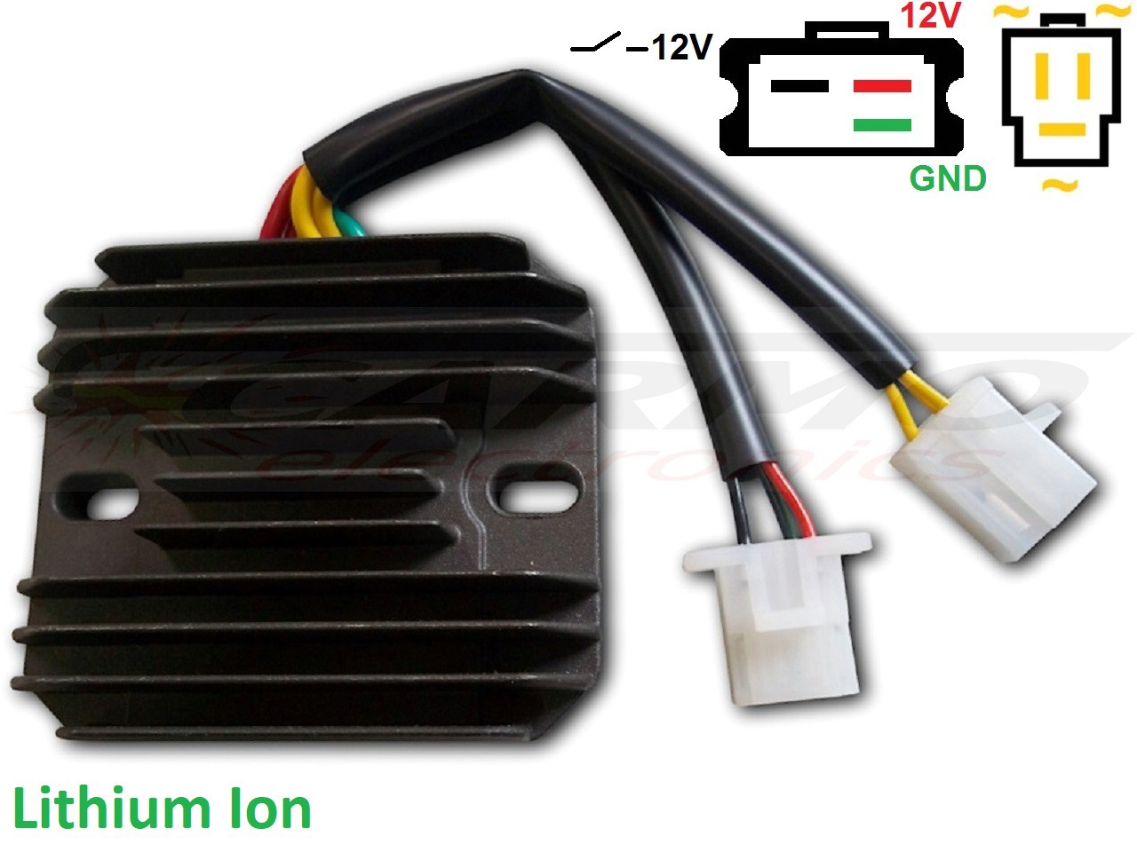 CARR6654-LI SH532-12 MOSFET Régulateur de tension redresseur - Lithium-Ion - Cliquez sur l'image pour la fermer