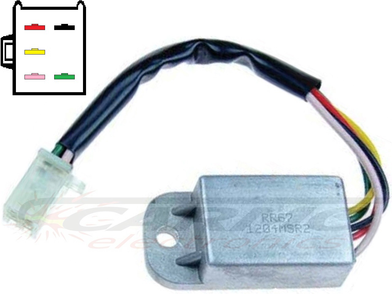 CARR671 Honda XL Régulateur de tension redresseur SH542 - Cliquez sur l'image pour la fermer