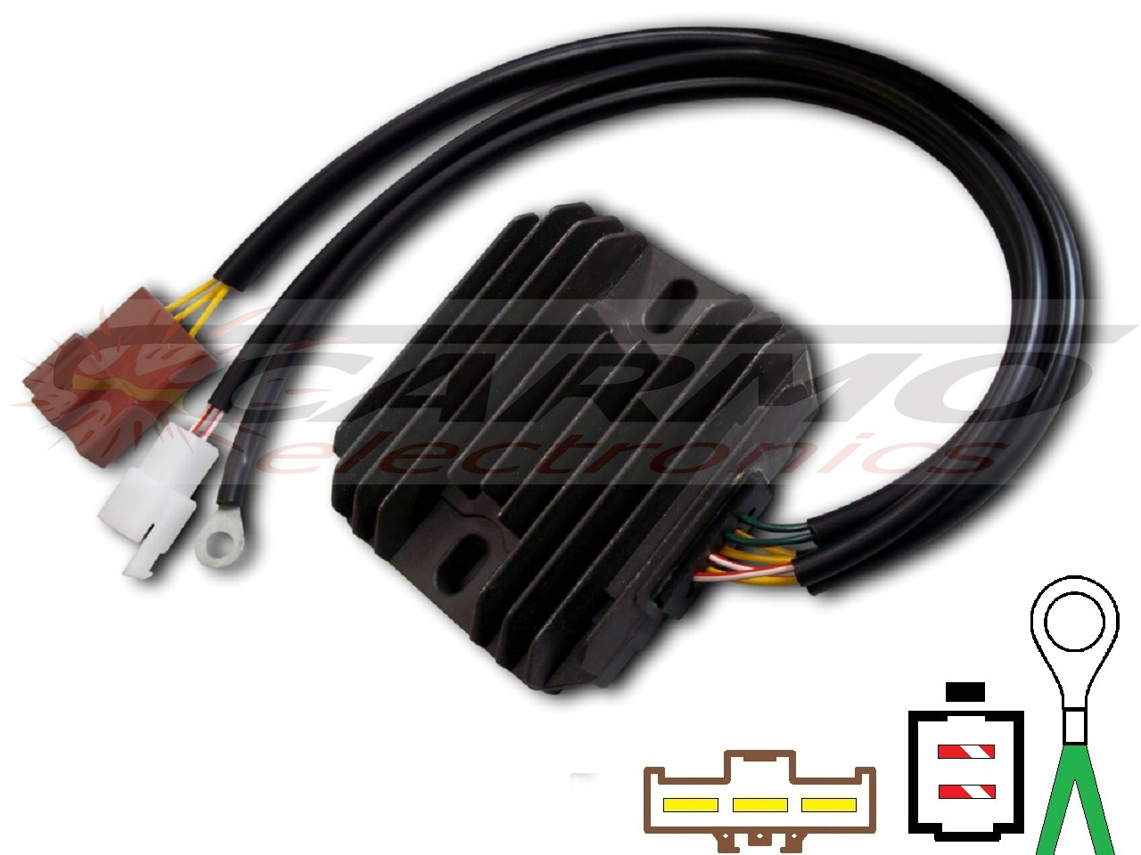 CARR694-KTM-LC 690 950 990 1190 MOSFET Redresseur de régulateur de tension - Cliquez sur l'image pour la fermer