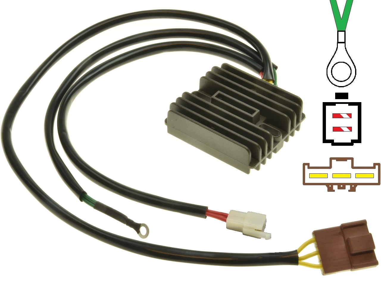 CARR694-KTM 690 950 990 MOSFET Redresseur de régulateur de tension (62511034100, 62511034000) - Cliquez sur l'image pour la fermer