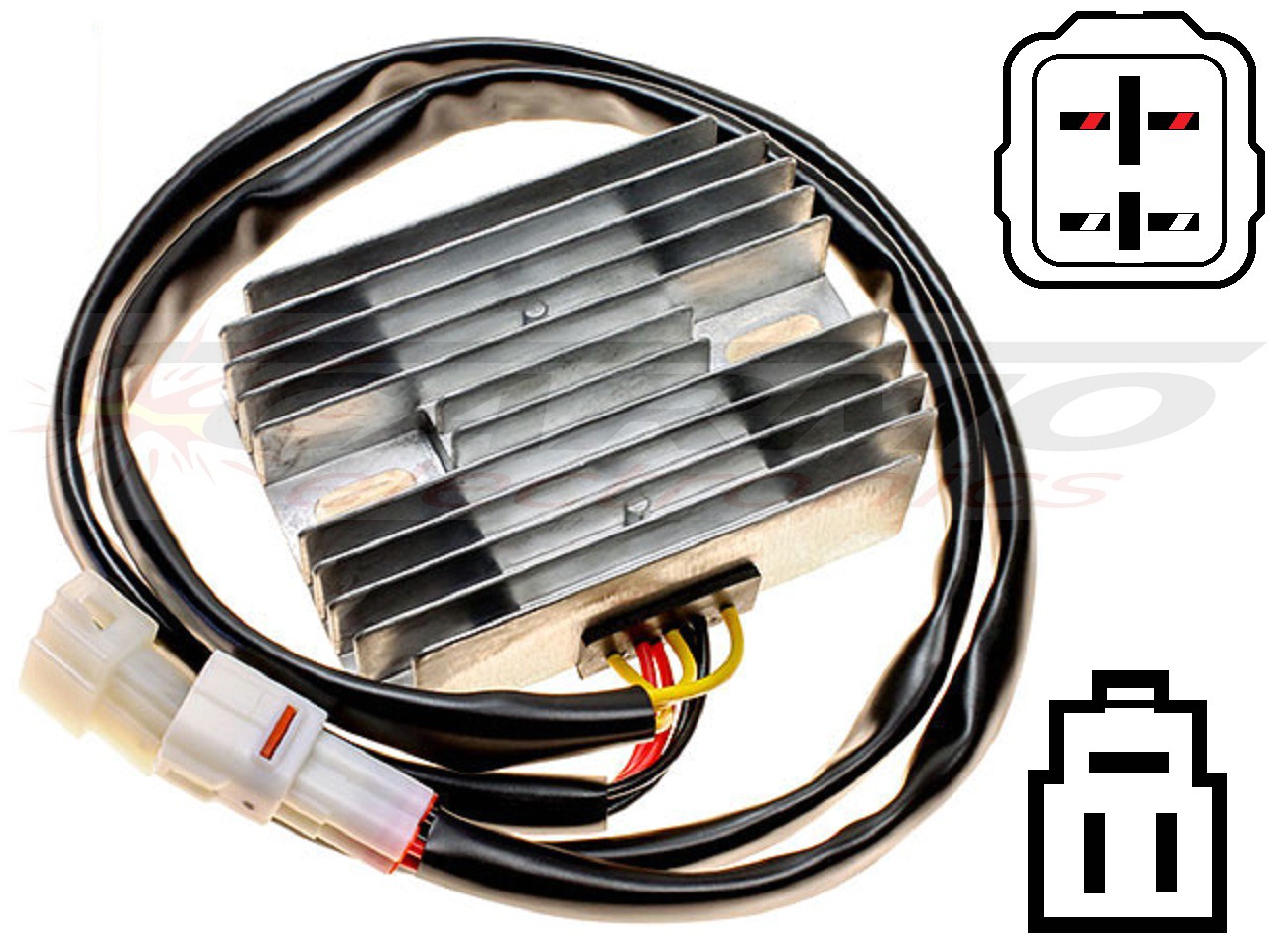 CARR8531 Suzuki GSX1300R Hayabusa MOSFET Régulateur de tension redresseur - Cliquez sur l'image pour la fermer
