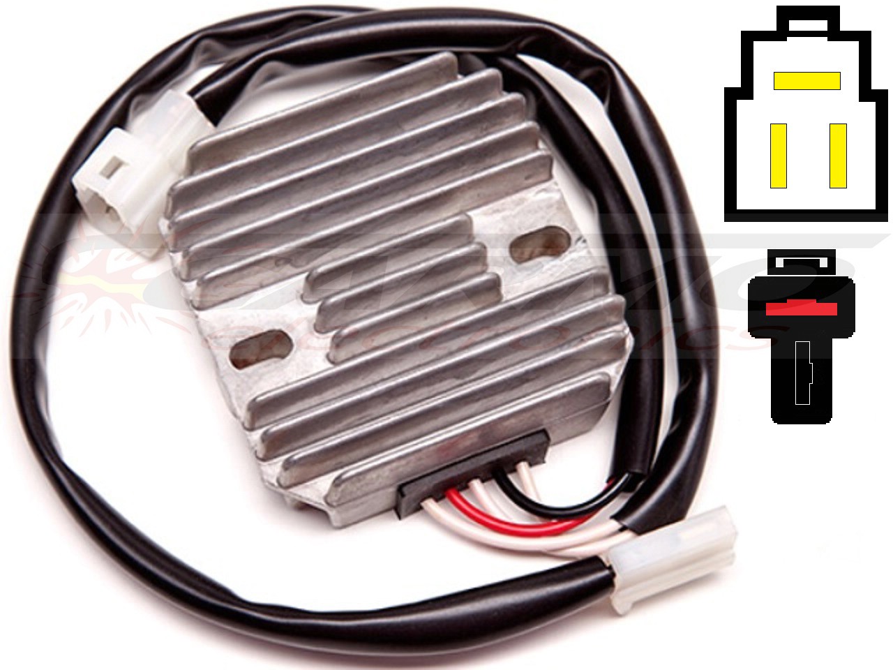 CARR961 Kawasaki KLX250 KLX300 MOSFET Régulateur de tension redresseur - Cliquez sur l'image pour la fermer