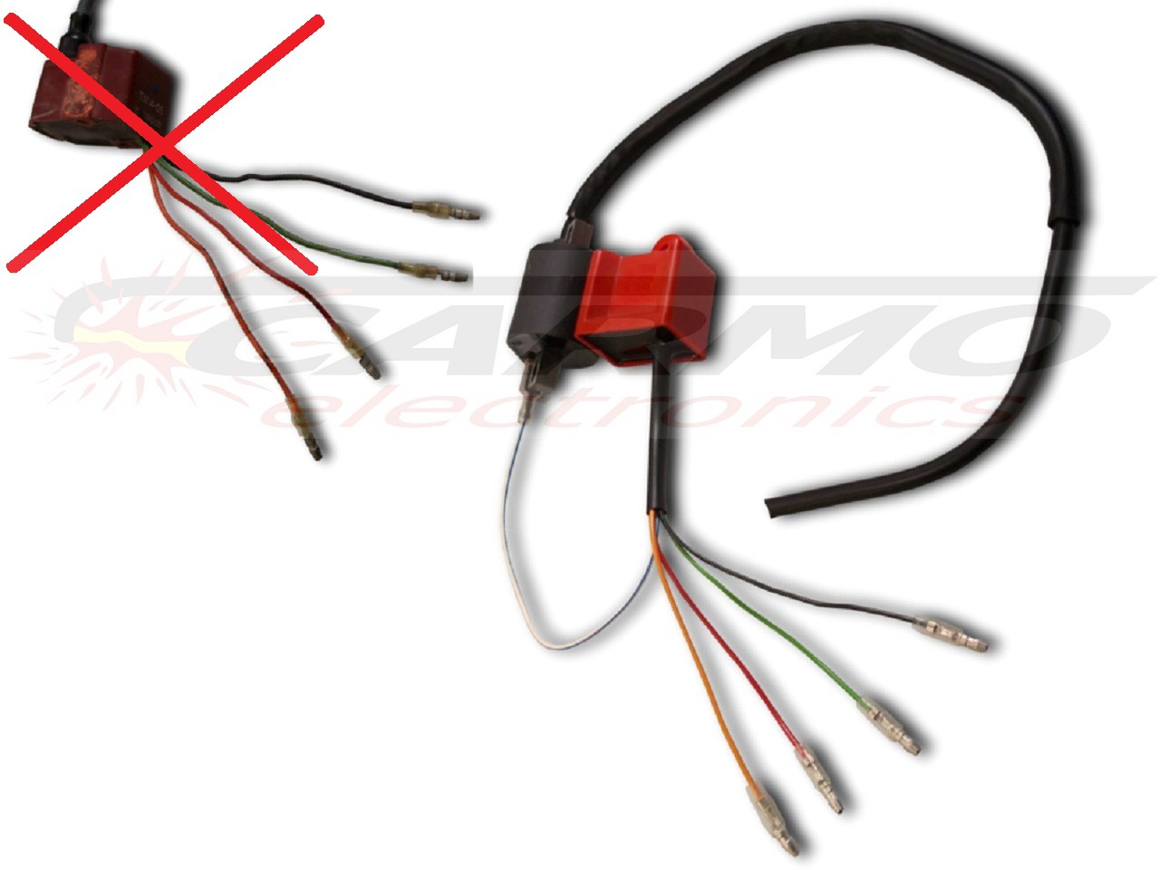 KTM LC4 Husqvarna 350 510 610 bobine CDI boîtier d'allumage (CARCD50041, TM14-05) - Cliquez sur l'image pour la fermer