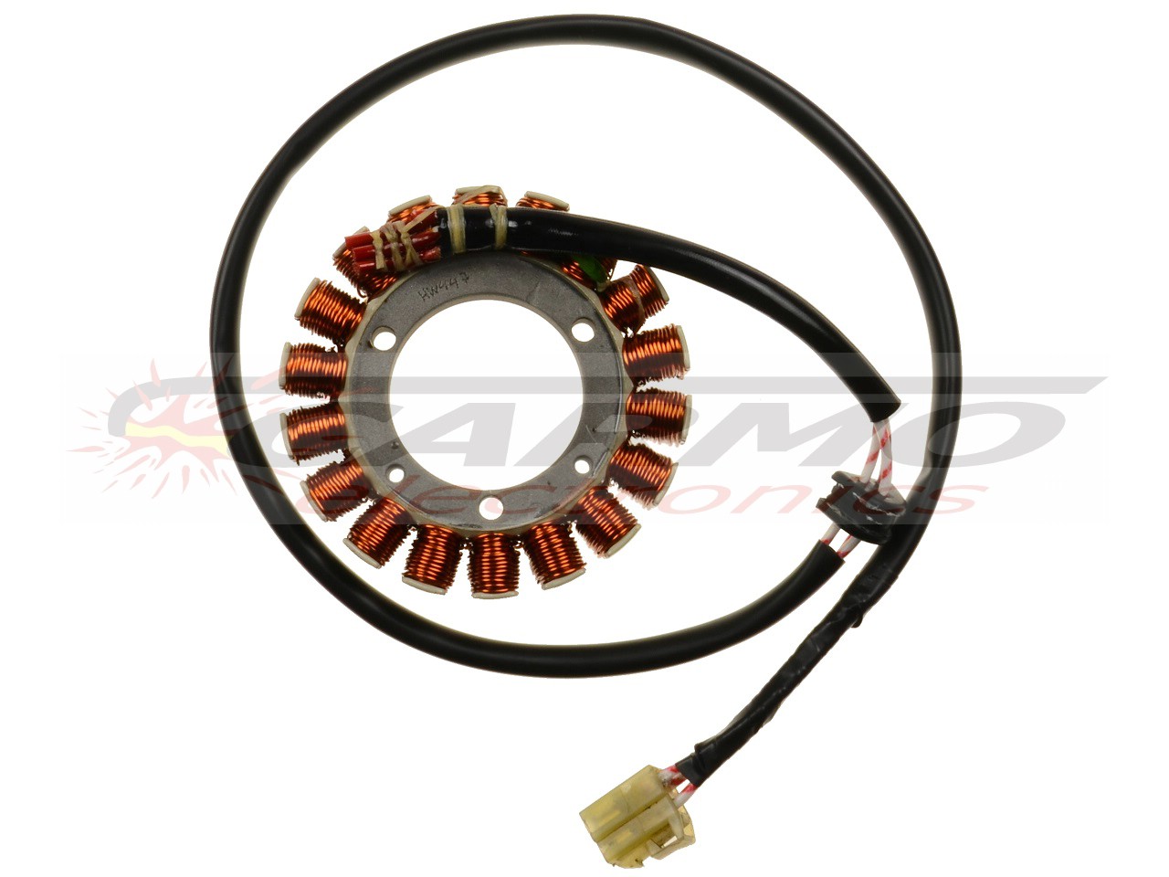 Ducati Monster 1100 stator rewinding - Cliquez sur l'image pour la fermer