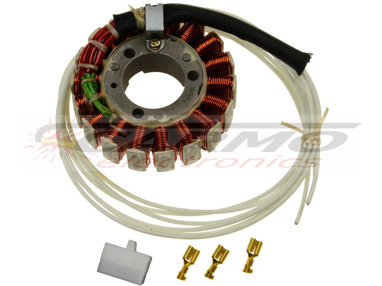 Honda CB-1 CB1 400 CB400F stator alternator rewinding - Cliquez sur l'image pour la fermer