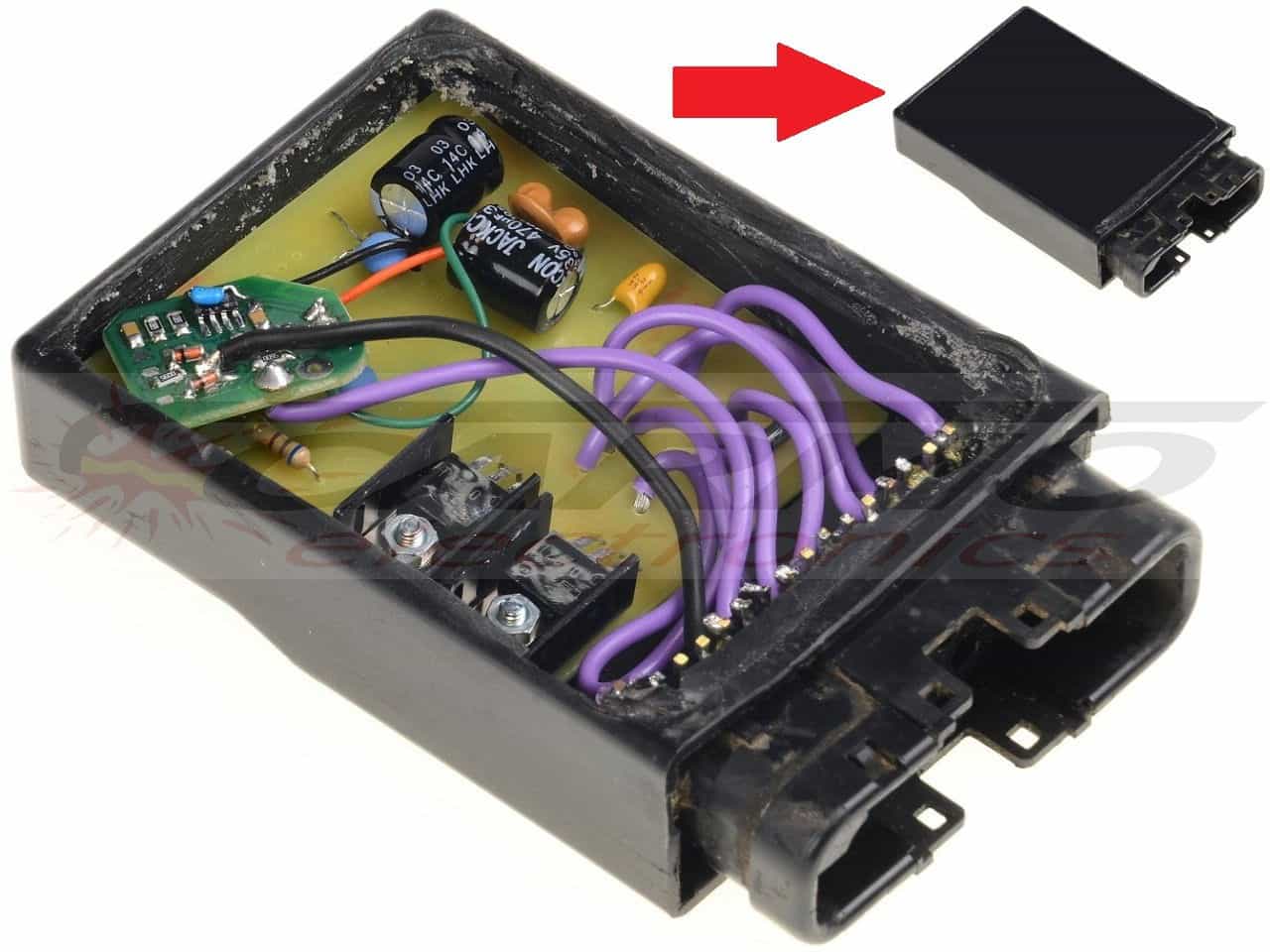 Honda CBR600F3 CDI dispositif de commande boîte noire (MALA, MALG) - Cliquez sur l'image pour la fermer