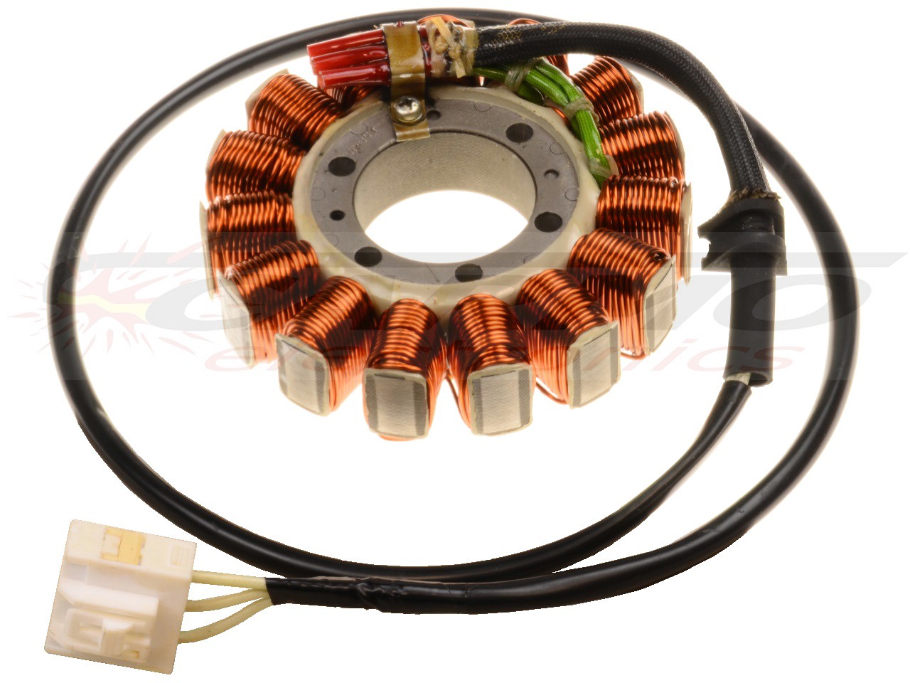 Honda NT700V Deauville stator alternator rewinding - Cliquez sur l'image pour la fermer