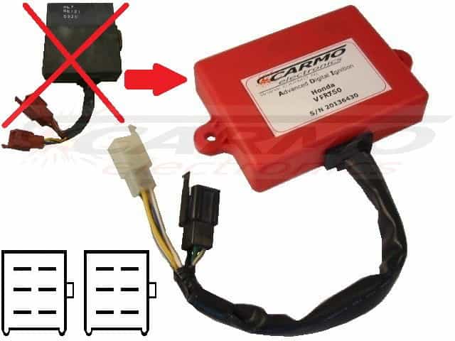 Honda VFR750F RC24 TCI CDI dispositif de commande boîte noire (ML7m) - Cliquez sur l'image pour la fermer