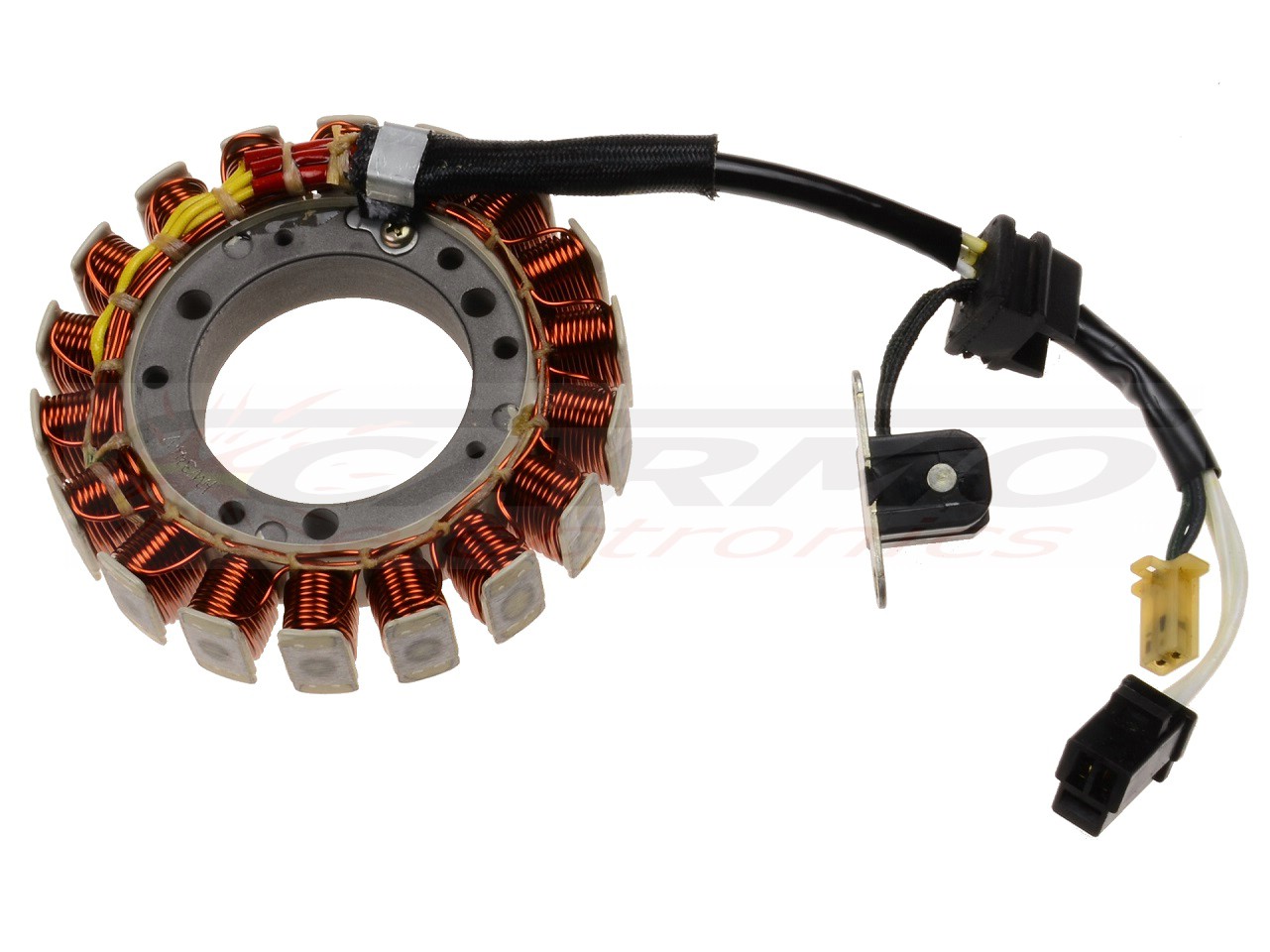 Suzuki VL1500 LC stator rewinding - Cliquez sur l'image pour la fermer