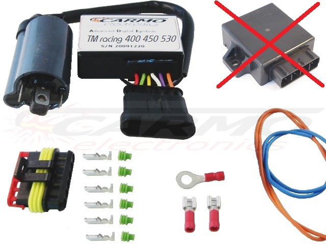 Improved TM racing 400 450 530 660 CDI dispositif de commande boîte noire - Cliquez sur l'image pour la fermer