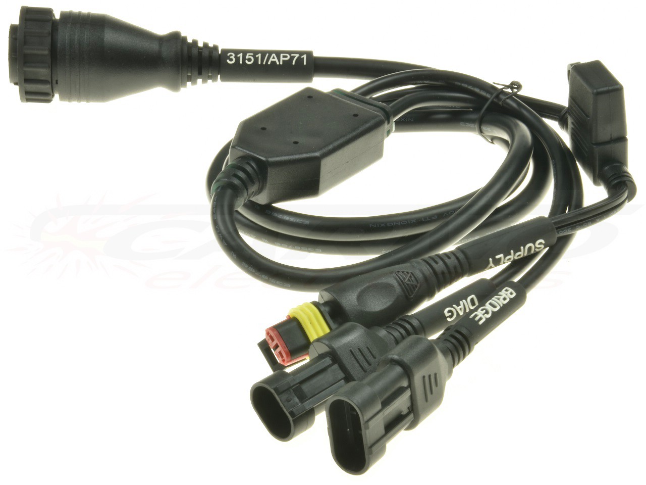 3151/AP71 Câble de diagnostic de moto Sherco TEXA-3913659 - Cliquez sur l'image pour la fermer