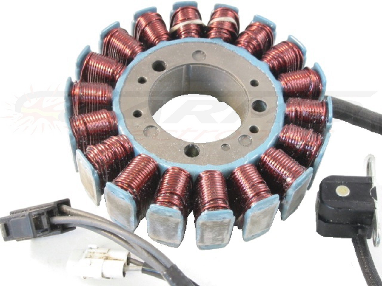 Triumph Street triple 675 stator alternator rewinding - Cliquez sur l'image pour la fermer