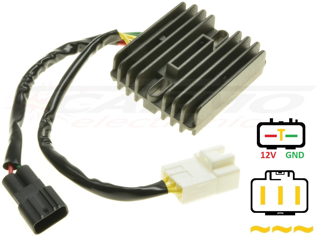 CARR694-VLR Suzuki Intruder MOSFET Régulateur de tension redresseur 32800-10G10 - Cliquez sur l'image pour la fermer