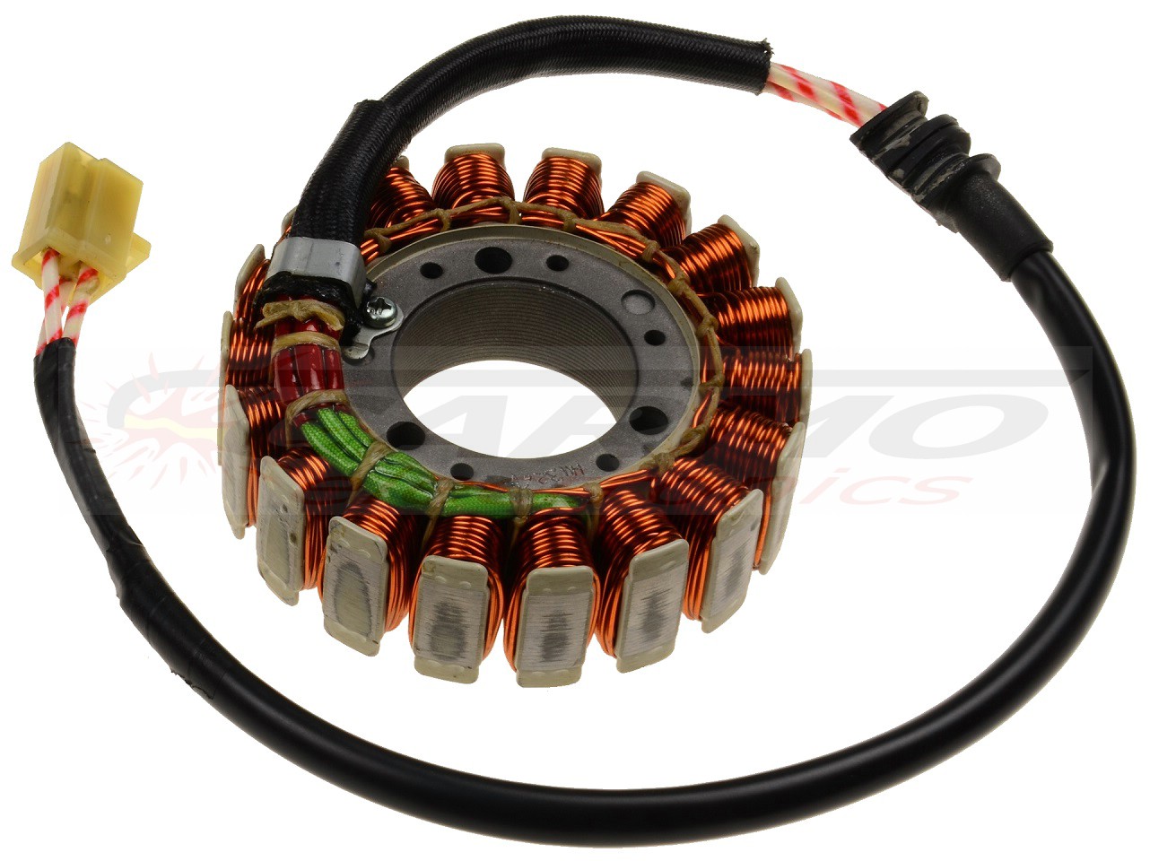 Yamaha YZF-R6 stator alternator rewinding - Cliquez sur l'image pour la fermer