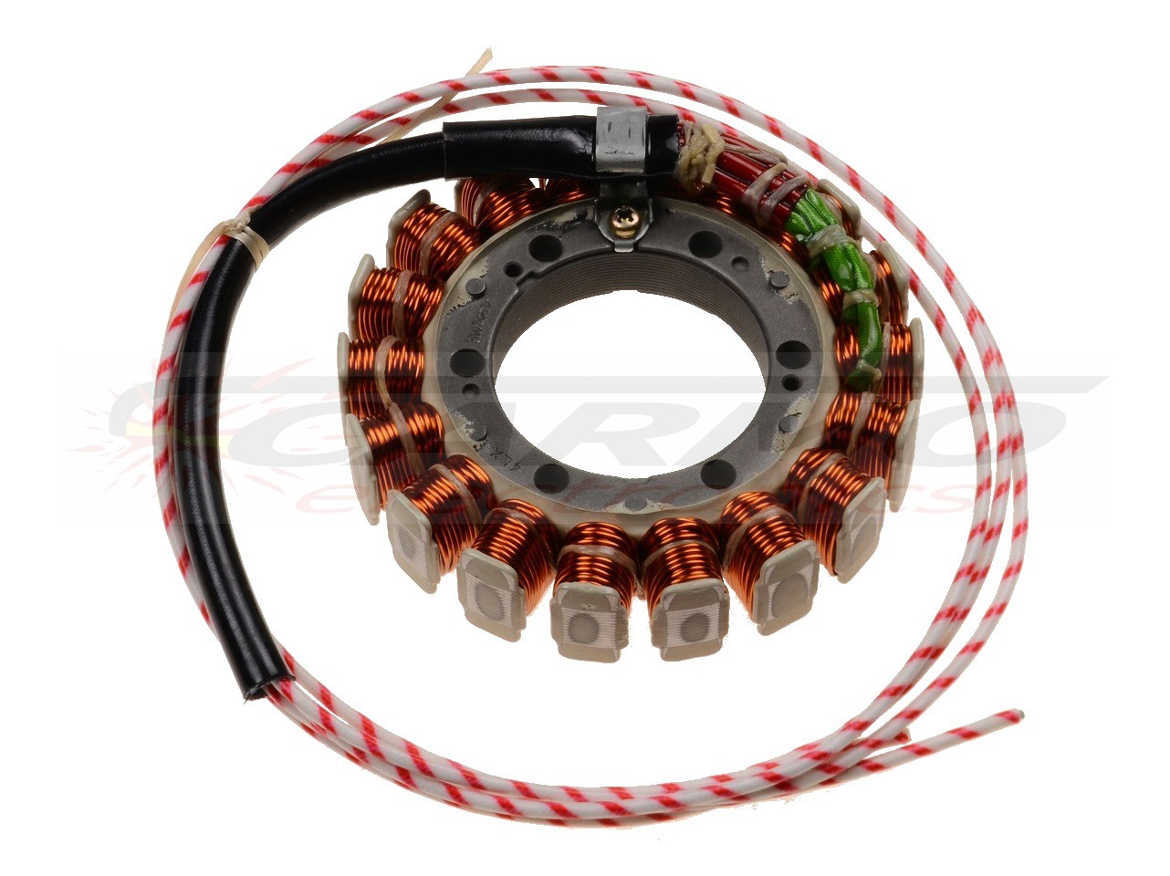 Yamaha TDM850 stator rewinding - Cliquez sur l'image pour la fermer