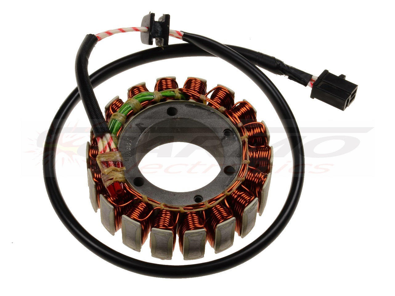 Yamaha V-Max 1200 stator rewinding - Cliquez sur l'image pour la fermer