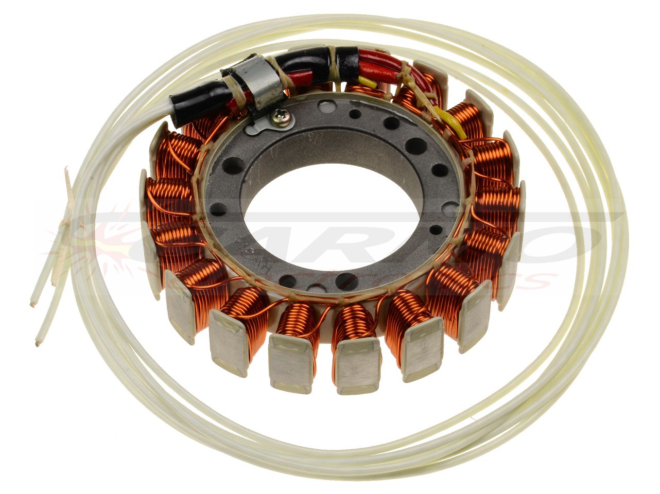 Yamaha XV1100 Virago stator rewinding - Cliquez sur l'image pour la fermer